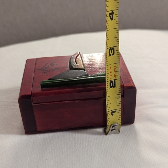 Handmade Trinket Box From Costa Rica - Picture 9 of 11